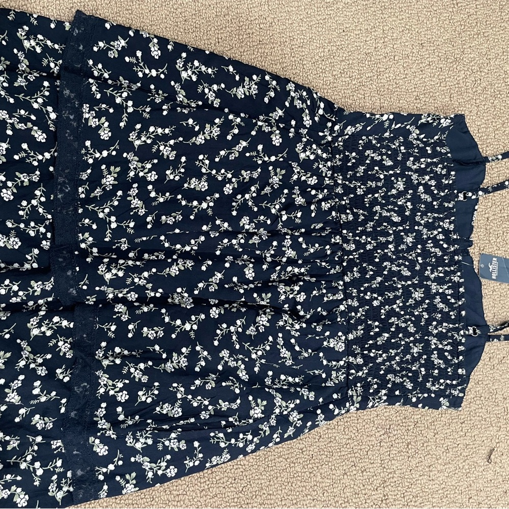 Hollister mini dress floral print